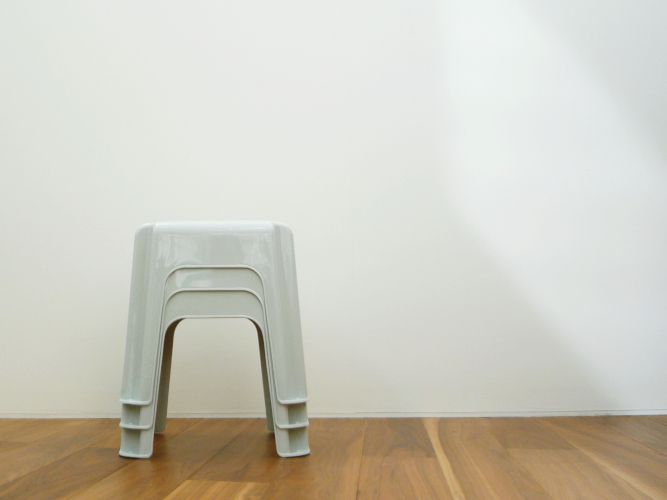 found-muji stool