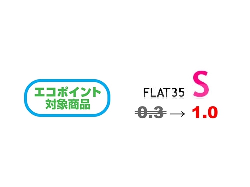 住宅エコポイントとフラット35Sの金利引き下げが閣議決定したみたいです