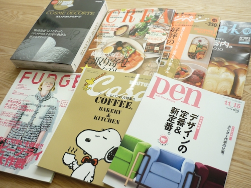 気になるものが多くて…最近買った雑誌たち