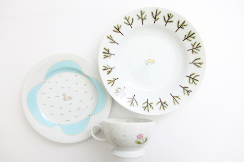 mina perhonen × PASS THE BATON remake tableware