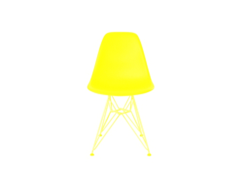 Eames Shell Side Chair DSR YELLOW