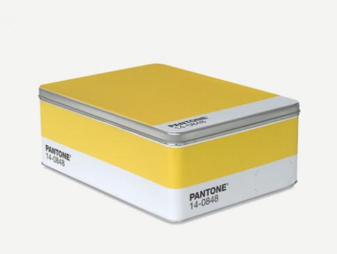 METAL BOX YELLOW