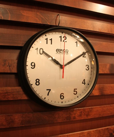 ACME FURNITURE-AMCO CLOCK BLACK