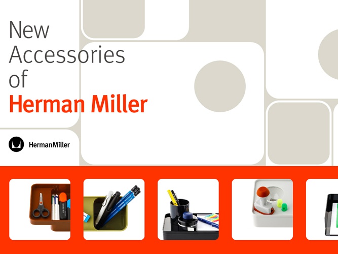 New Accessories of Herman Miller DELFONICS