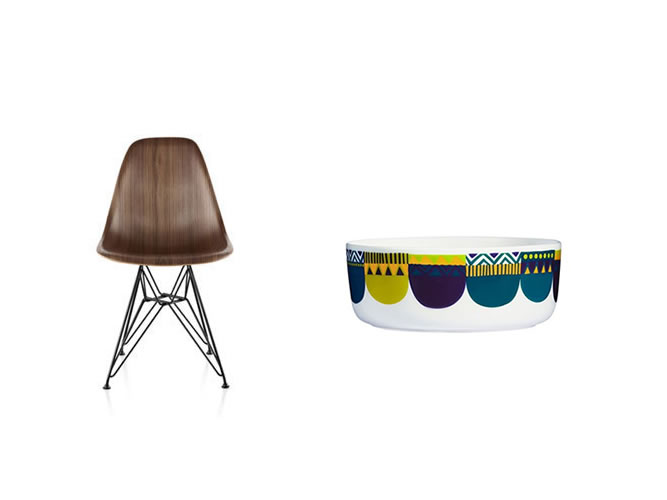 Eames Molded Wood Chair-Lamppupampula bowl