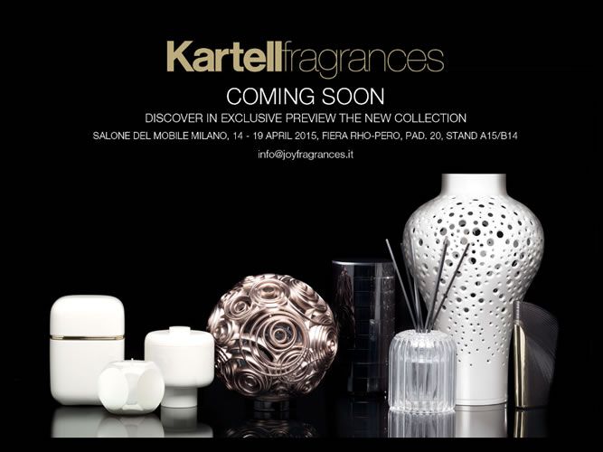 Kartell(カルテル)がフレグランスに進出