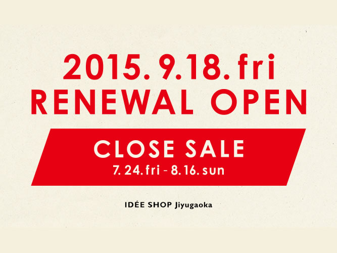 IDEE JIYUUGAOKA_closesale