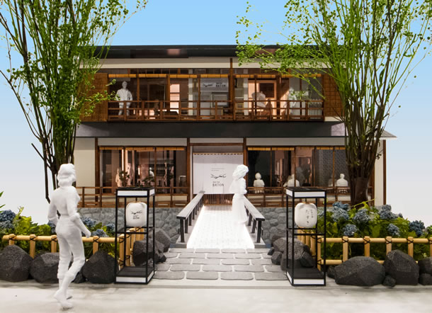 PASS THE BATON 京都祇園店、ついに来週オープン…コラボ品や飲食業態も
