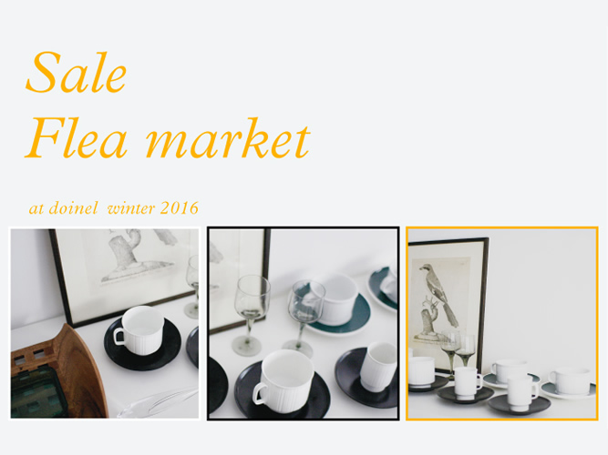 doinel SALE FLEA MARKET winter 2016