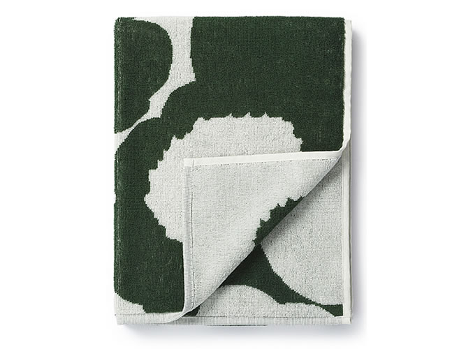 Unikko hand towel GREEN_002