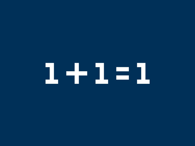 「1+1=1というバグ」という半額セール