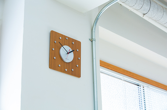 SAITO WOOD WALL CLOCK_001