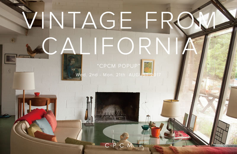 気になる…「VINTAGE FROM CALIFORNIA」というポップアップショップ