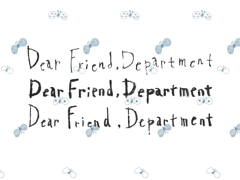 mina perhonen Dear Friend Department_001