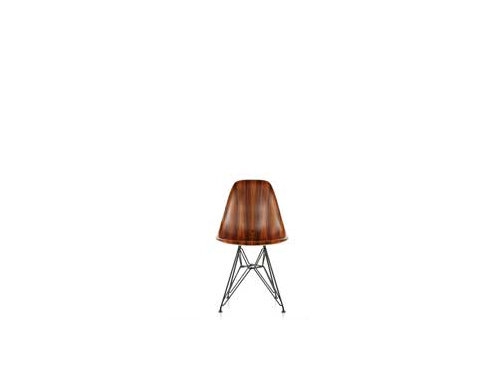 Eames Molded Woos Side Chair Wire Base