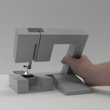 Foldable Sewing Machine by Richard Burrow  001