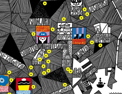 MARIMEKKO MAP OF TOKYO