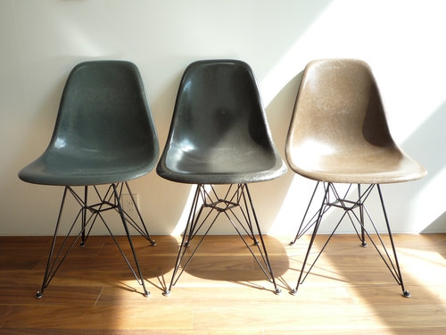 eames shell side chair dsr005