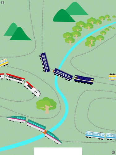 3～4歳児（電車好き）が遊んでいるiPadアプリ007