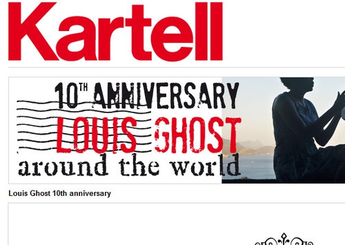 kartell celebrates 10th anniversary of philippe starck 