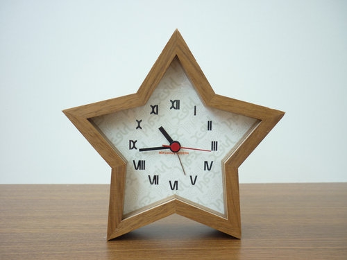 mid centurymodern xgirl star clock 002
