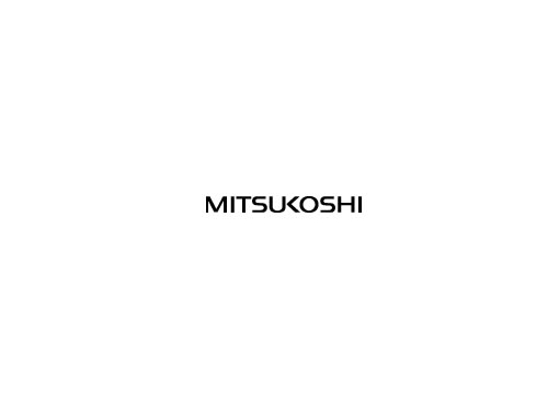 mitsukoshi style
